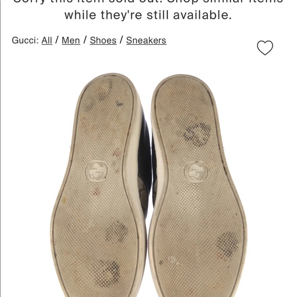 GUCCI
GG Supreme Coated Canvas Sneakers - Picture 5 of 6